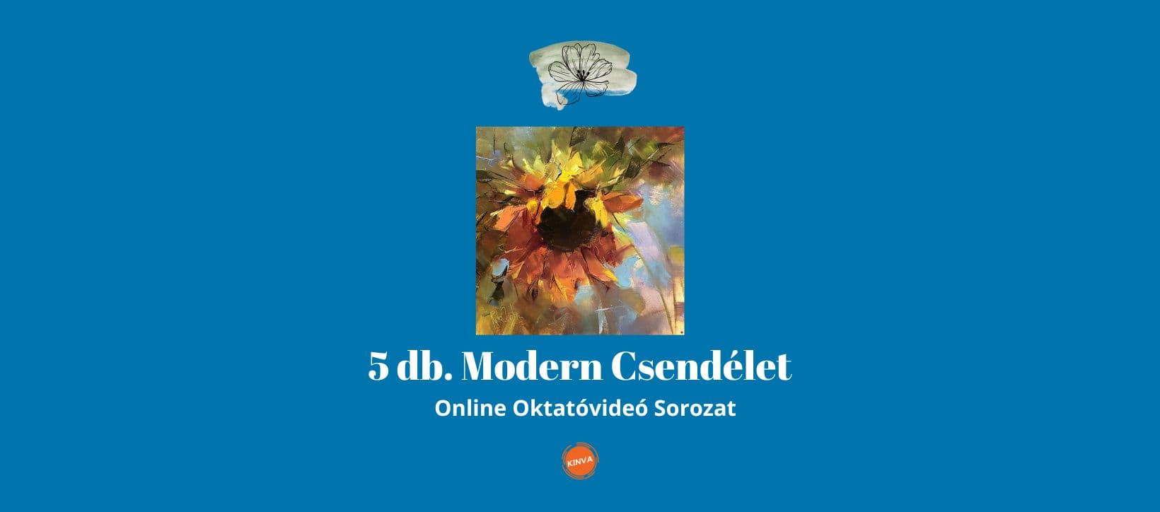 Az 5 db. Modern Csendélet Festése sorozat valódi borítója