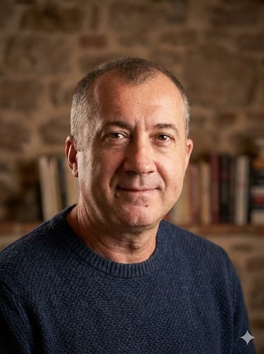 Nagy Krisztián festő és oktató portréja