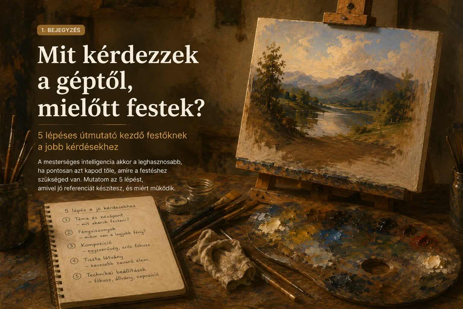Mire jó a ChatGPT a festőállvány mellett?